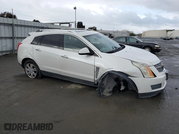 2010 Cadillac SRX Luxury Collection with VIN 3GYFNAEY3AS639235, listed as a Copart auction lot 51474095 with Not Provided miles and Salvage Title. Bid and sale history available at carsss.com. Image 4.