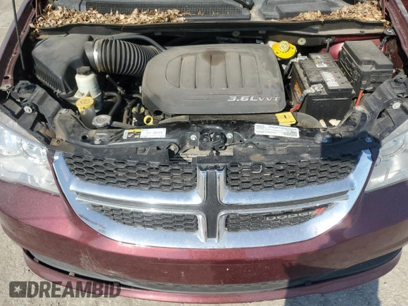2017 Dodge Grand Caravan SXT with VIN 2C4RDGCG3HR860988, listed as a Copart auction lot 50349925 with 121,829 mi miles and Salvage Title. Bid and sale history available at DreamBid. Image 12.