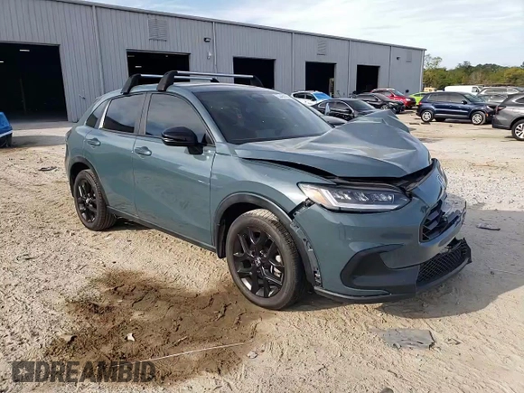 2023 Honda HR-V Sport with VIN 3CZRZ1H51PM711386, listed as a Copart auction lot 50460155 with 66,531 mi miles and Non Repairable. Bid and sale history available at carsss.com. Image 11.