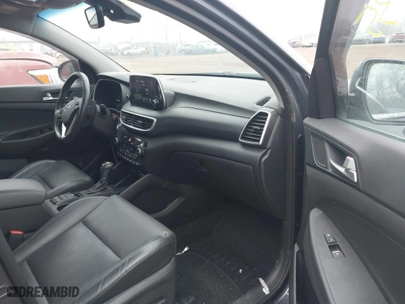 2021 Hyundai Tucson Sport with VIN KM8J3CAL9MU381508, listed as a IAAI auction lot 41538535 with 53,818 mi miles. Bid and sale history available at carsss.com. Image 5.