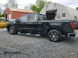 2019 GMC Sierra 1500 SLE z VIN 1GTR9BED3KZ210093, wystawiony jako Copart lot #57950595 z przebiegiem 53 968 mil mil oraz Szkoda całkowita • Salvage title. Historia ofert i sprzedaży dostępna na DreamBid. Obrazek 2.