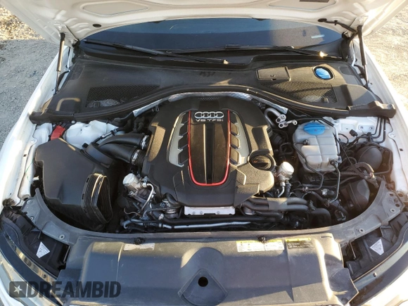 2013 Audi S6 Prestige with VIN WAUF2AFC8DN102860, listed as a Copart auction lot 79547724 with 98,485 mi miles and Salvage Title. Bid and sale history available at carsss.com. Image 11.