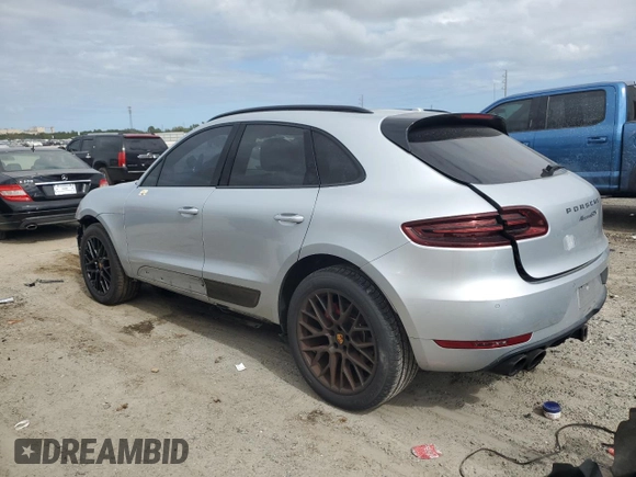 2017 Porsche Macan GTS with VIN WP1AG2A53HLB52658, listed as a Copart auction lot 56451795 with 69,419 mi miles and Non repairable. Bid and sale history available at DreamBid. Image 2.