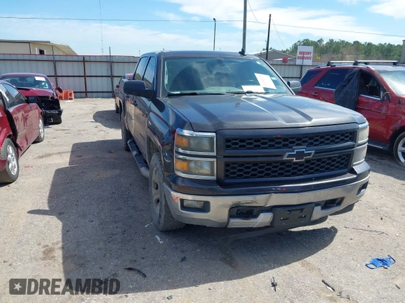2015 Chevrolet Silverado 1500 LT with VIN 3GCUKREC2FG232302, listed as a IAAI auction lot 41652224 with 231,334 mi miles. Bid and sale history available at carsss.com. Image 1.