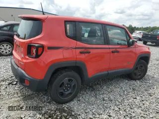 2018 Jeep Renegade Sport with VIN ZACCJBABXJPH41855, listed as a Copart auction lot 60539345 with 40,771 mi miles and Salvage title. Bid and sale history available at DreamBid. Image 3.