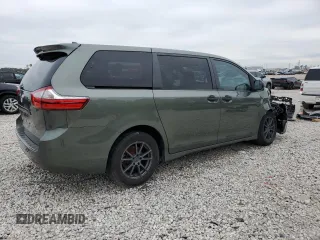 2019 Toyota Sienna L with VIN 5TDZZ3DC2KS993259, listed as a Copart auction lot 87391084 with 202,932 mi miles and Salvage Title. Bid and sale history available at carsss.com. Image 3.
