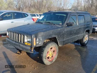 2000 Jeep Cherokee Classic with VIN 1J4FF58SXYL215871, listed as a IAAI auction lot 41855165 with 132,284 mi miles. Bid and sale history available at carsss.com. Image 18.
