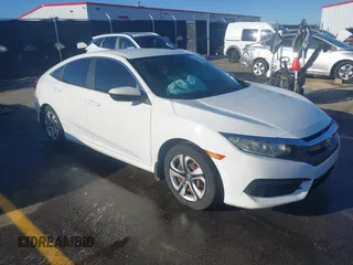 2016 Honda Civic Sedan LX with VIN 2HGFC2F53GH556228, listed as a IAAI auction lot 41867448 with 157,970 mi miles. Bid and sale history available at carsss.com. Image 1.