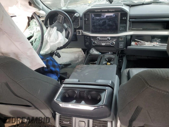 2021 Ford F-150 XL with VIN 1FTFW1E8XMFB93130, listed as a Copart auction lot 46399945 with Not Provided miles and Salvage Title. Bid and sale history available at carsss.com. Image 8.