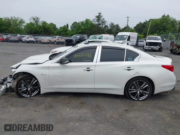 2016 Infiniti Q50 Red Sport 400 с VIN JN1FV7AR1GM450151, выставлен на аукционе IAAI как лот 42285181 с пробегом 169 914 миль миль и . История ставок и продаж доступна на DreamBid. Изображение 15.