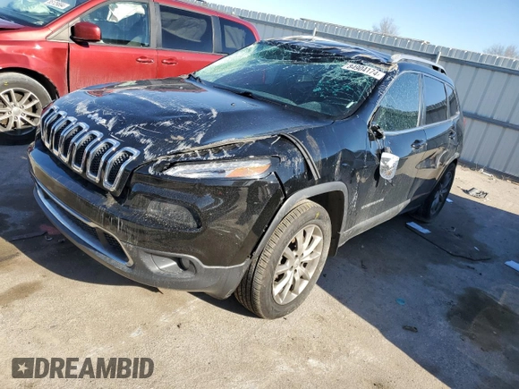 2018 Jeep Cherokee Limited with VIN 1C4PJMDX5JD583685, listed as a Copart auction lot 84904174 with 58,093 mi miles and Salvage Title. Bid and sale history available at carsss.com. Image 1.