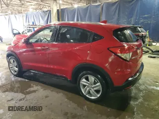 2020 Honda HR-V EX with VIN 3CZRU6H59LM709701, listed as a Copart auction lot 43062975 with 33,613 mi miles and Salvage Title. Bid and sale history available at carsss.com. Image 2.