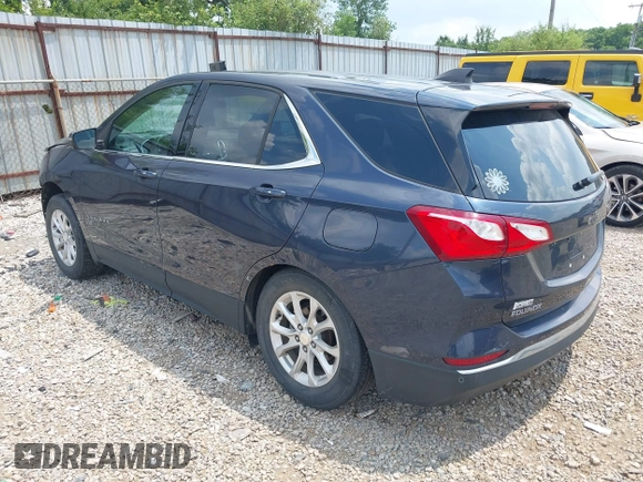 2018 Chevrolet Equinox LT with VIN 3GNAXJEVXJS573614, listed as a IAAI auction lot 42607355 with 81,632 mi miles and . Bid and sale history available at DreamBid. Image 3.