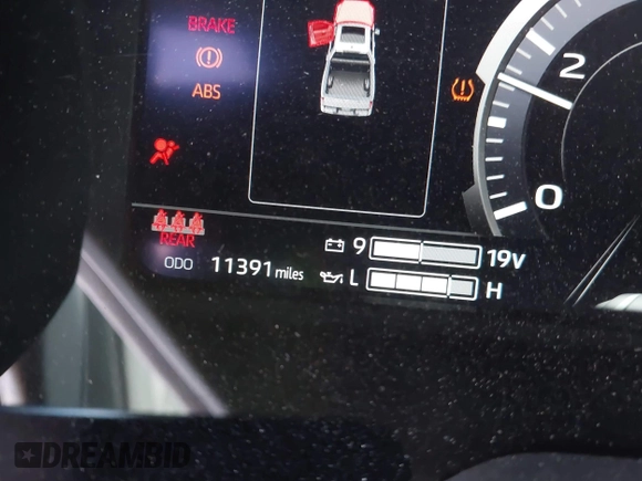 2024 Toyota Tundra 1794 Edition with VIN 5TFMA5DB2RX173868, listed as a IAAI auction lot 41149470 with 11,391 mi miles and . Bid and sale history available at DreamBid. Image 16.