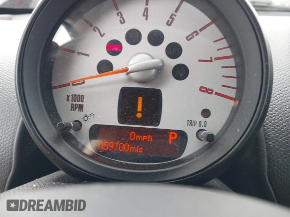 2013 MINI Countryman S with VIN WMWZC3C57DWP21892, listed as a IAAI auction lot 42402600 with 59,700 mi miles and . Bid and sale history available at DreamBid. Image 7.