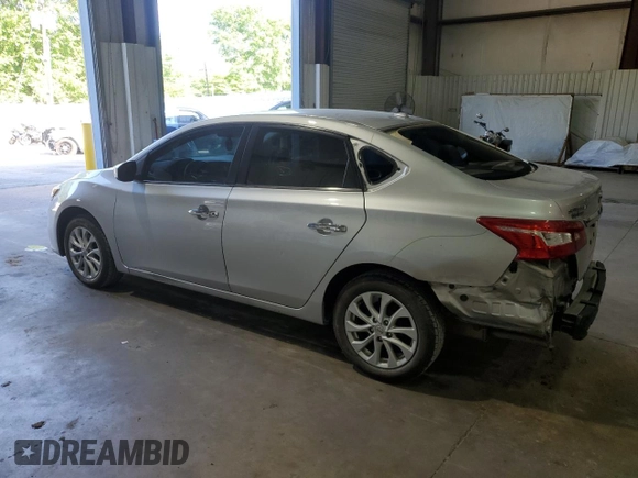 2019 Nissan Sentra SV with VIN 3N1AB7AP6KY318199, listed as a Copart auction lot 52777755 with 89,144 mi miles and Salvage Title. Bid and sale history available at carsss.com. Image 2.