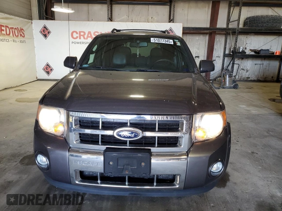 2012 Ford Escape Limited with VIN 1FMCU0E78CKB00097, listed as a Copart auction lot 51077345 with 169,755 mi miles and Salvage Title. Bid and sale history available at carsss.com. Image 5.