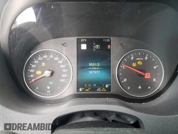2021 Mercedes-Benz Sprinter Cargo with VIN W1Y4ECHY1MT063686, listed as a Copart auction lot 85093344 with 387,977 mi miles and Salvage Title. Bid and sale history available at carsss.com. Image 8.