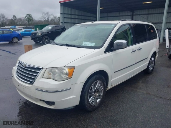 2010 Chrysler Town & Country Limited with VIN 2A4RR6DX1AR141930, listed as a IAAI auction lot 41557272 with NaN miles. Bid and sale history available at carsss.com. Image 2.