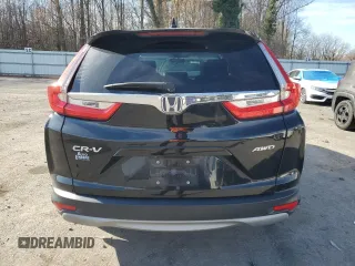 2019 Honda CR-V EX with VIN 7FARW2H57KE027769, listed as a Copart auction lot 83224734 with 47,360 mi miles and Salvage Title. Bid and sale history available at carsss.com. Image 6.