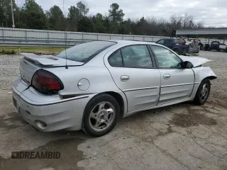 2003 Pontiac Grand Am GT with VIN 1G2NW52E83C208225, listed as a Copart auction lot 41570095 with 197,958 mi miles and Salvage Title. Bid and sale history available at carsss.com. Image 3.