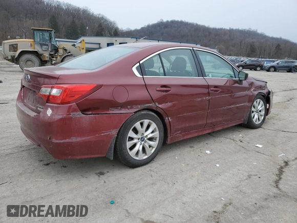 2017 Subaru Legacy with VIN 4S3BNAB61H3030670, listed as a Copart auction lot 44853235 with 127,162 mi miles and Salvage Title. Bid and sale history available at carsss.com. Image 3.