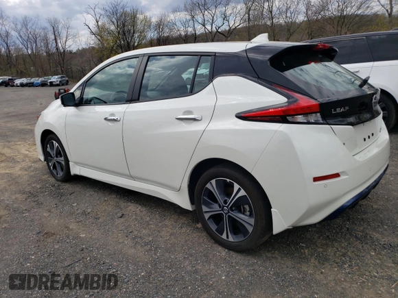 2022 Nissan LEAF SV Plus with VIN 1N4BZ1CV0NC559667, listed as a Copart auction lot 53460345 with 21,772 mi miles and Salvage Title. Bid and sale history available at DreamBid. Image 2.