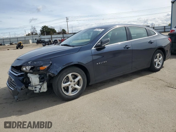 2018 Chevrolet Malibu LS with VIN 1G1ZB5ST5JF211997, listed as a Copart auction lot 52316775 with 85,532 mi miles and Salvage Title. Bid and sale history available at DreamBid. Image 1.