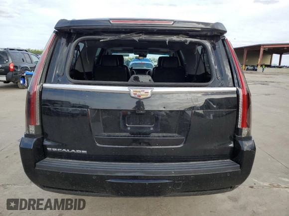 2017 Cadillac Escalade ESV Premium Luxury z VIN 1GYS4JKJ0HR325810, wystawiony jako Copart lot #50097365 z przebiegiem 114 519 mil mil oraz Szkoda całkowita • Salvage title. Historia ofert i sprzedaży dostępna na DreamBid. Obrazek 6.