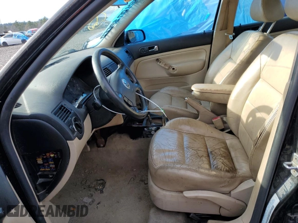 2003 Volkswagen Jetta Sedan GLS with VIN 3VWSK69M63M071701, listed as a Copart auction lot 82292284 with 162,303 mi miles and Salvage Title. Bid and sale history available at carsss.com. Image 7.