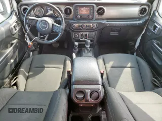 2020 Jeep Wrangler Unlimited Sport с VIN 1C4HJXDG6LW252353, выставлен на аукционе Copart как лот 56556425 с пробегом 114 144 миль миль и Списание • Salvage title. История ставок и продаж доступна на DreamBid. Изображение 8.