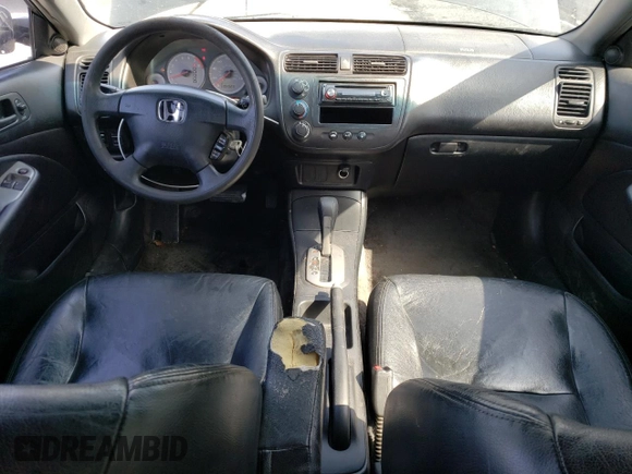 2002 Honda Civic EX with VIN 1HGEM22932L098882, listed as a Copart auction lot 53917055 with 194,523 mi miles and Clean Title. Bid and sale history available at carsss.com. Image 8.