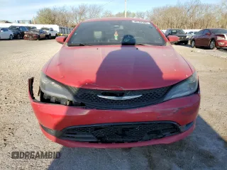 2016 Chrysler 200 S with VIN 1C3CCCBB4GN179228, listed as a Copart auction lot 48782305 with 125,501 mi miles and Salvage Title. Bid and sale history available at carsss.com. Image 5.