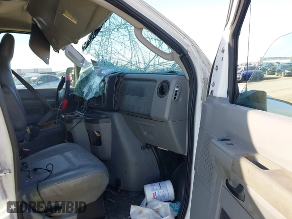 2011 Ford Econoline Cargo Commercial with VIN 1FTSE3EL8BDA38778, listed as a IAAI auction lot 41778123 with 320,636 mi miles. Bid and sale history available at carsss.com. Image 5.