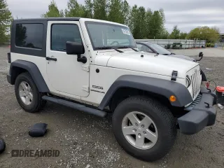 2010 Jeep Wrangler Sport with VIN 1J4AA2D12AL130050, listed as a Copart auction lot 54736025 with 48,262 mi miles and Salvage Title. Bid and sale history available at carsss.com. Image 4.