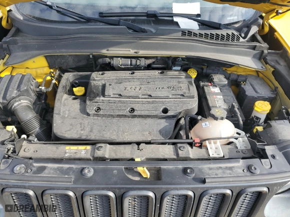 2017 Jeep Renegade Altitude with VIN ZACCJABH9HPF11117, listed as a Copart auction lot 77579434 with 108,347 mi miles and Salvage Title. Bid and sale history available at carsss.com. Image 12.