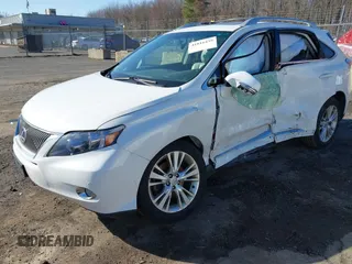 2011 Lexus RX with VIN JTJBC1BAXB2420283, listed as a IAAI auction lot 41816439 with 199,296 mi miles. Bid and sale history available at carsss.com. Image 2.
