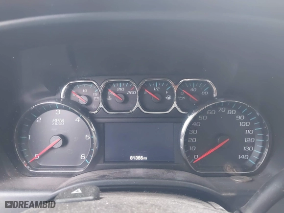 2018 Chevrolet Silverado 1500 LT with VIN 1GCVKRECXJZ234876, listed as a IAAI auction lot 41833091 with 81,366 mi miles. Bid and sale history available at carsss.com. Image 7.