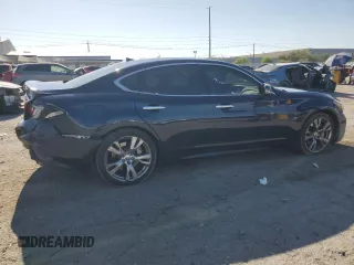 2016 Infiniti Q70 with VIN JN1BY1AP6GM220512, listed as a Copart auction lot 59299085 with 156,087 mi miles and Salvage title. Bid and sale history available at DreamBid. Image 3.