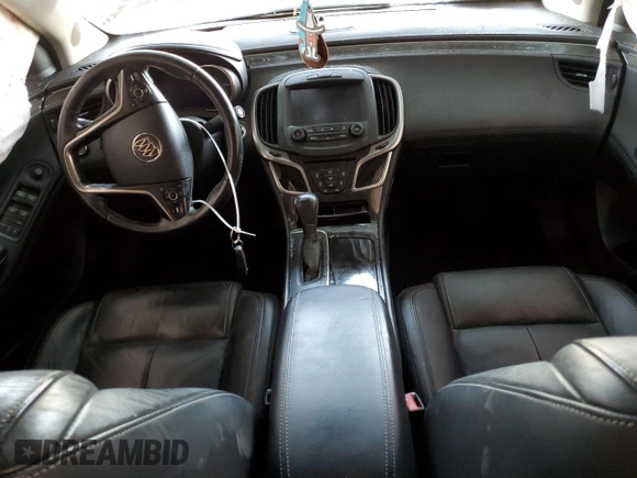 2014 Buick LaCrosse Leather with VIN 1G4GB5G33EF100342, listed as a Copart auction lot 54072835 with Not Provided miles and Salvage Title. Bid and sale history available at DreamBid. Image 8.