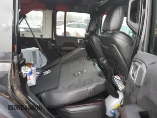 2021 Jeep Wrangler Unlimited Rubicon with VIN 1C4JJXFM7MW818199, listed as a Copart auction lot 87428474 with 18,696 mi miles and Salvage Title. Bid and sale history available at carsss.com. Image 11.