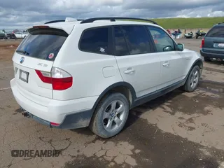 2008 BMW X3 3.0si with VIN WBXPC93438WJ04762, listed as a IAAI auction lot 41929429 with 170,270 mi miles. Bid and sale history available at carsss.com. Image 4.