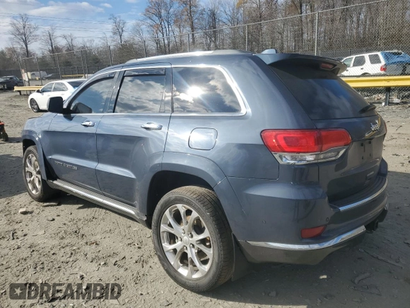 2021 Jeep Grand Cherokee Summit with VIN 1C4RJFJG5MC559938, listed as a Copart auction lot 83175414 with 43,810 mi miles and Salvage Title. Bid and sale history available at carsss.com. Image 2.