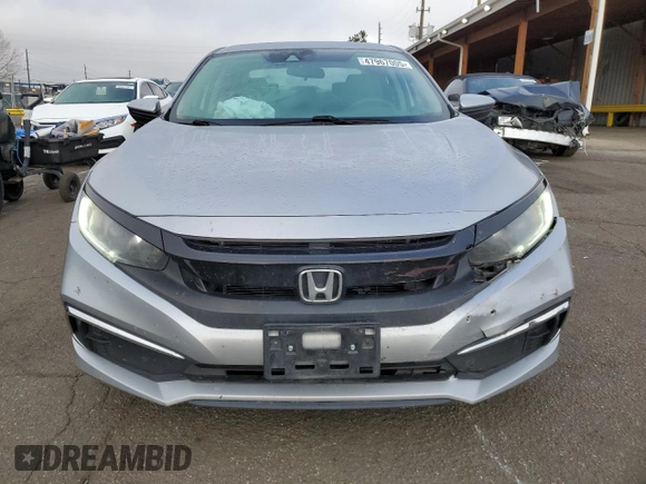 2019 Honda Civic Sedan LX with VIN 19XFC2F64KE026619, listed as a Copart auction lot 47967005 with 102,995 mi miles and Salvage Title. Bid and sale history available at carsss.com. Image 5.