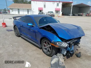 2018 Ford Mustang EcoBoost with VIN 1FA6P8TH2J5102190, listed as a IAAI auction lot 42234054 with 93,253 mi miles and . Bid and sale history available at DreamBid. Image 1.