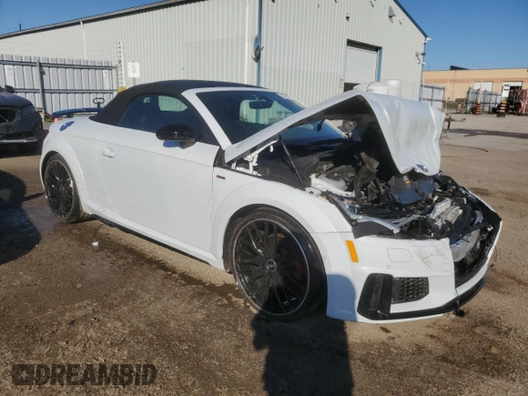 2023 Audi TT Roadster with VIN TRUTECFV7P1002454, listed as a Copart auction lot 73371014 with 12,332 mi miles and Salvage title. Bid and sale history available at DreamBid. Image 4.