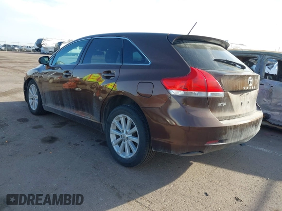 2011 Toyota Venza with VIN 4T3ZA3BB1BU044625, listed as a IAAI auction lot 41783847 with 192,192 mi miles and . Bid and sale history available at carsss.com. Image 3.