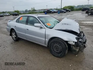 2002 Acura TL with VIN 19UUA56692A033603, listed as a Copart auction lot 53765694 with 0 mi miles and Salvage Title. Bid and sale history available at carsss.com. Image 4.