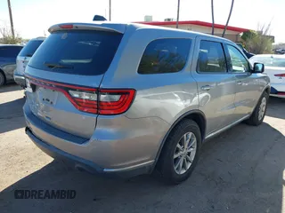 2016 Dodge Durango SXT with VIN 1C4RDHAG7GC502857, listed as a IAAI auction lot 40690221 with 192,620 mi miles and . Bid and sale history available at DreamBid. Image 4.