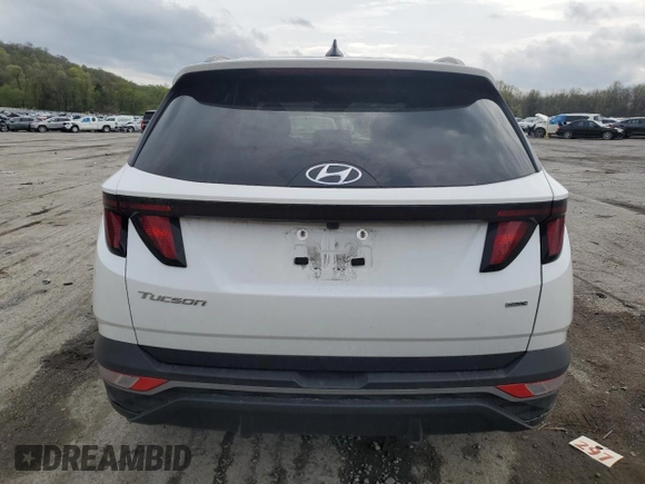 2024 Hyundai Tucson SEL z VIN 5NMJBCDE0RH423678, wystawiony jako Copart lot #54406765 z przebiegiem 16 521 mil mil oraz Szkoda całkowita • Salvage title. Historia ofert i sprzedaży dostępna na DreamBid. Obrazek 6.